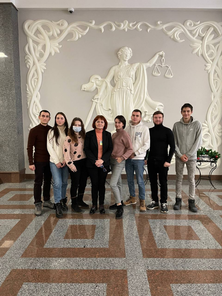 Студенти юридичного факультету відвідали Окружний адміністративний суд міста Харкова